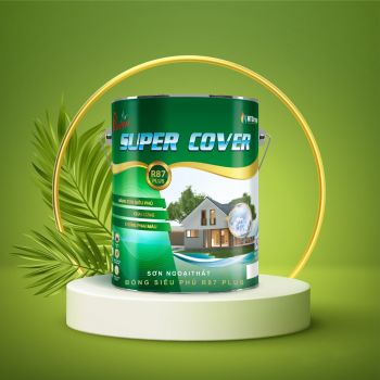 Sơn Ngoại Thất Bóng Siêu Phủ SUPER COVER - R87 Plus