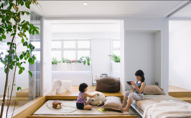 Học cách thiết kế không gian siêu tiện nghi cho gia đình có con nhỏ - Ảnh 8. Học cách thiết kế không gian siêu tiện nghi cho gia đình có con nhỏ - Ảnh 8.